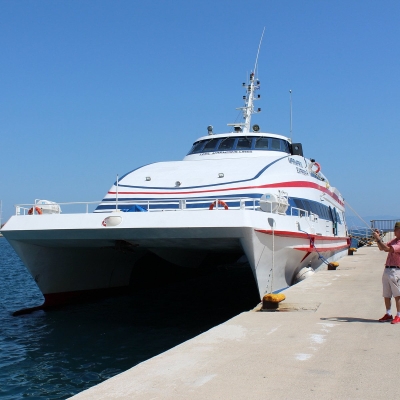 Marmaris port - Rhodes Ferryboat